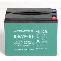 Chilwee 6-EVF-52 Гелевый тяговый аккумулятор 