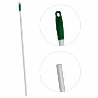 AND201-G Ручка для держателя мопов, 140 см, d=23,5 мм, анодированный алюминий, зеленый