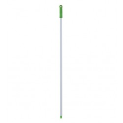 ALV292-G Ручка для держателя мопов, 130 см, d=22 мм, алюминий, зеленый, РЕЗЬБА