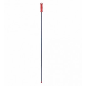 AES291-R Ручка для держателя мопов 140 см d=23,5 мм анодированный алюминий красный