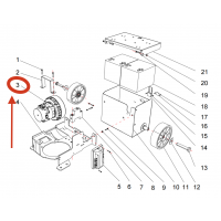 Вакуумный мотор 24V 500W для Chancee M30