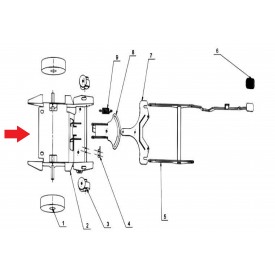 Мотор привода хода для ArtRed AR-S5 6501230233